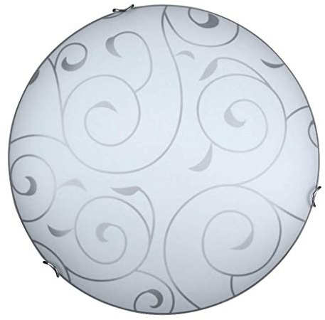 Rabalux 3853 Harmony lux, Deckenleuchte, Weiß-Chromfarbene Kralle