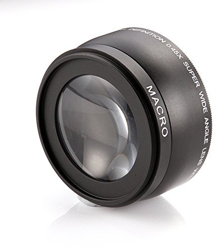 FOTGA 58mm 0.45x Wide Angle & Macro Conversion Lens 0.45x 58 for Digital Camera DV DC 58mm lens Dslr