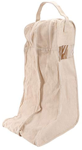 Cabilock Tragbare Schuhe Aufbewahrungstasche Große Größe Home Storage Reise Beige Modische