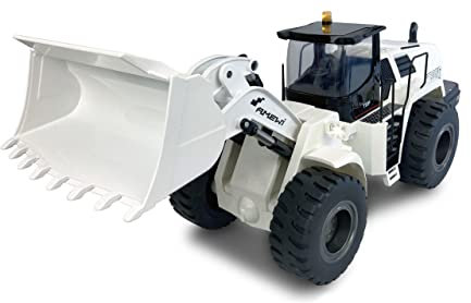 Amewi G485E AE weiß 1:14, Teilmetall RTR, Sound, Licht, 10-Kanal inkl. Rundumleuchte 22535