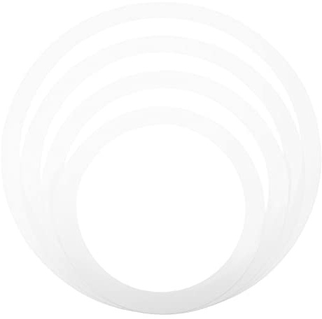 Trommel Schalld?mpfer Pads Dämpfungsringe für Schlagzeuge, rutschfest, für Musikinstrumente, 4 Trommel Mute Pads