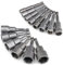 imatenn 14 Stück Steckschlüssel Set 1/4, 6-19mm Nuss Set Magnetisches Sechskant Stecknuss set für Akkuschrauber, Schlagschrauber Nüsse mit Magnet Steckschlüsselsatz 1/4 zoll Bit Set
