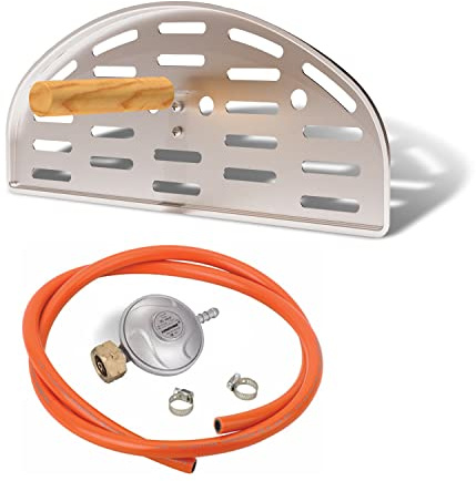 Spice Diavola 16 four à gaz pour pizza design et brevet Made in Italy (kit accessoires)