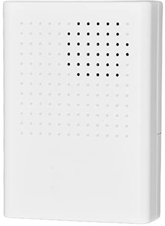 Elektronische Türklingel, 12V DC, 90 DB Klingelton, Kabelgebunden, Weiß