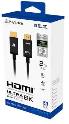 Hori Ultra High Speed HDMI Cable for Playstation® 5 - Officially Licensed by Sony