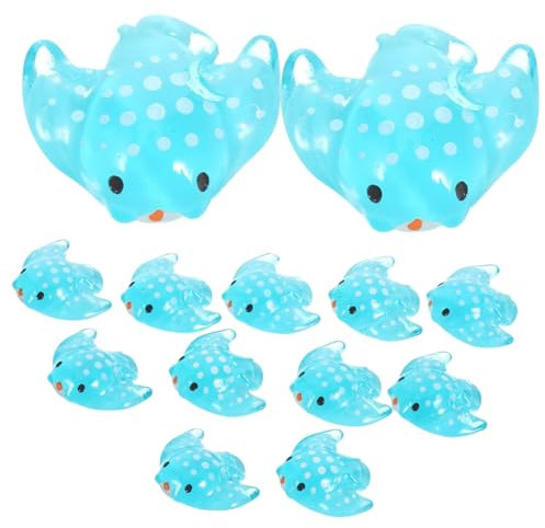 Toddmomy Ensemble Danimaux Miniatures 12 Pièces Figurines De Poissons Modèles De Mini Poissons Décoratifs Statues De Poissons De Jardin pour Décoration Extérieure