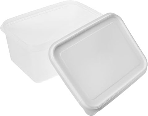 Garneck Gärbox Für Pizzateig Mit Deckel 4l Lebensmittelechtes Pp Stapelbar Für Kühlschrank Für Teiggärung Und Lebensmittelaufbewahrung