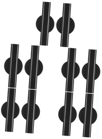 Toyvian 5 Series Jarrón De Pared De Metal para Decoración para Colgar Pared para Salón Cocina Y Dormitorio Y Funcional 2 Piezas X 5