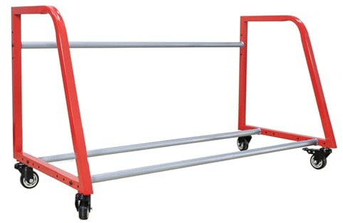 Porta neumáticos fácil de mover, soporte para neumáticos de nieve, semirremolques, llantas viejas y ruedas de repuesto, porta neumáticos de invierno para garaje, cochera para taller de reparación de
