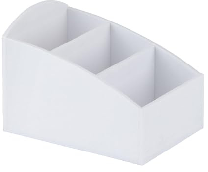 MERIGLARE Soporte para Sobres de Azúcar Organizador de Sobres de Té Caja para Almacenamiento de Condimentos Dispensador Acrílico Portátil Resistente Adecuado Pa, Blanco, Individual