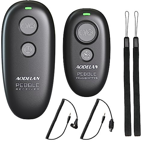 Camera Remote Control Wireless Shutter Release for Nikon Df, Z7, Z6, D750, D5600, D780, D850, D800, D7200, D3, D4, D5, COOLPIX P1000, P7800 Cameras; Replaces Nikon MC-DC2, MC-30, MC-36A.