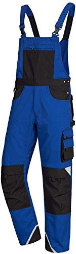 NITRAS Motion Tex Plus Arbeitslatzhose für Herren - Damen - aus Baumwolle - mehrere Taschen - mehrere Farben