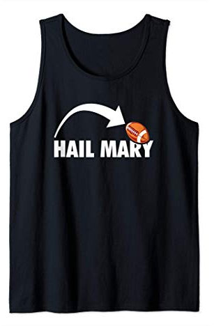 American Football Spielzug Hail Mary Tank Top