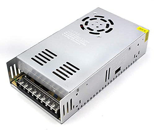 inShareplus 12V Netzteil 30A 360W, DC Universal Geregeltes Schaltnetzteil, Trafo 230V auf 12V LED-Treiber, Transformator, Adapter für LED-Streifenlicht, 3D-Drucker, Radio, Computerprojekt