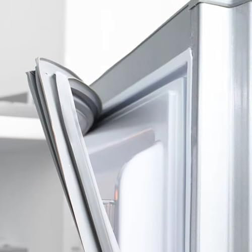 MEILYA Personalizar Junta para Puerta de frigorífico,Junta magnética, Junta de Sellado de Goma, Juego para Fijar en el frigorífico,Blanco