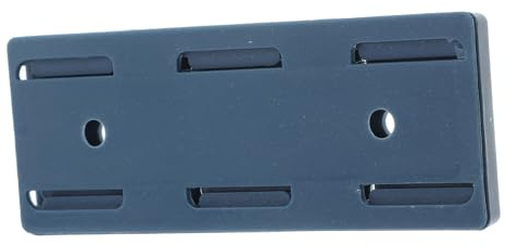PRETYZOOM Soporte de Regleta Adhesiva de Plástico, Organizador de Enchufes de Pared para Cables, Fijación Fuerte sin Clavos ni Tornillos, Hogar y Trabajo