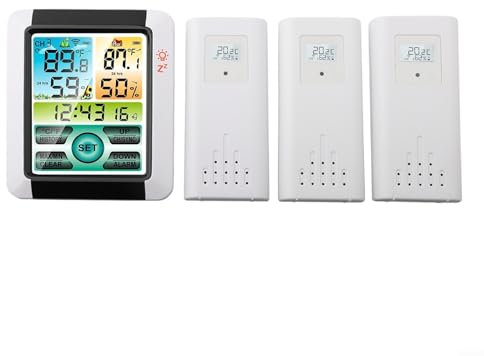 Digital Weather Station with 433 MHz RF Wireless Frequency for Reliable Data Transmission