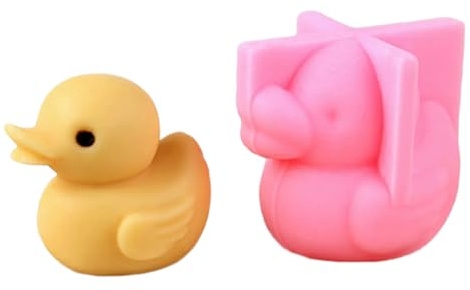 3D Epoxy Resin Soap Duck Fondant Silicone Duck Shape Baking Chocolate Cake