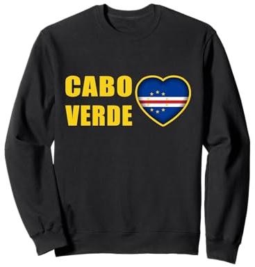 Cabo Verde,Cape verde Flag,Flag of Cabo Verde. Sweatshirt