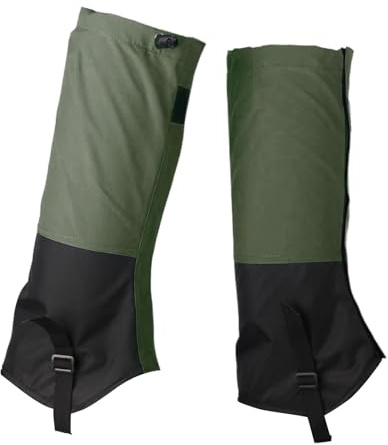 Botas Polainas, Impermeable Protector De Serpiente Portable, Cubierta De Pierna Portátil para Nieve Al Aire Libre Mujeres Hombres Invierno Senderismo Caza Escalada Verano