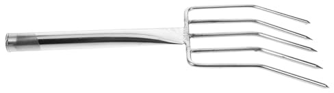 ibasenice Fourche à Haricots en Acier Inoxydable, Outil de Jardinage Robuste, Pelle Multifonction Résistante à l'usure pour Creuser et Transporter Les Petites Plantes