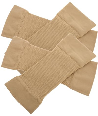 HANABASS Manicotti di Compressione per Le Braccia da Donna, Set da 2 Paia, Modellatore per la Parte Superiore del Braccio Morbido e Confortevole, Fascia Dimagrante per Braccio per Uso
