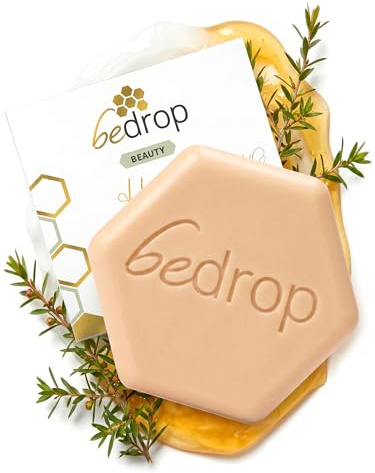 bedrop Fester Conditioner | mit Gelée Royal & Propolis - 65g | für brüchiges, sanftes & gesundes Haar, feste Haarseife - Feuchtigkeitsspenden & reparierend
