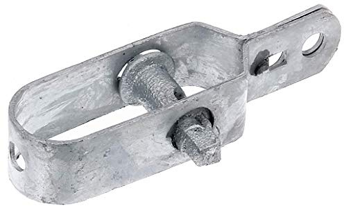 Alberts 859152 Drahtspanner | mit Stahlnuss | feuerverzinkt | Größe 2 | Länge 100 mm | 100er Set