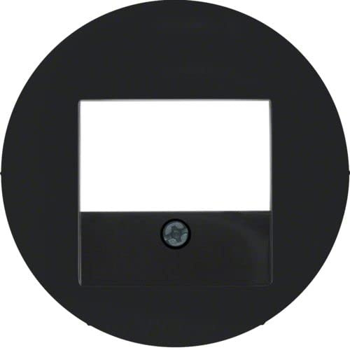 Hager 10382045 - Tae Rclassic Deckel schwarz glänzend