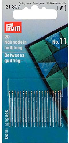 Prym Betweens/Quilting Nadeln, Silber