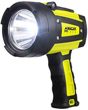 Wagan EL4321 Brite-Nite W600 LED Spotlight, 600 Lumen LED Lights, 7 Position Hanging Stand, Waterproof