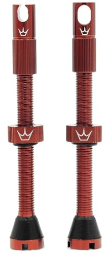 Peaty's X Chris King MK2 Tubeless Ventil Presta - Integrierter Speichenschlüssel & Ventilkernentfernungskappen, Mountainbike, Rennrad Fahrrad Reifen, Kompatibel einfügen, 7075 Aluminium