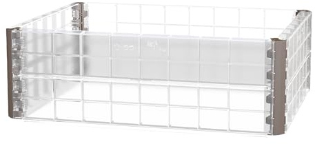 Garantia Ergo Quadro L Wachstumsmodul passend Ergo Hochbeet-Systeme | Blumentopf, Hochbeete für Garten, Pflanzkübel Groß Außen, Blumenkasten, Blumentopf Hoch, Frühbeet