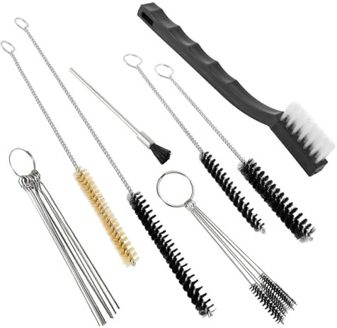 Set di pulizia a spruzzo, 17 pezzi, set di pulizia per spazzole ad aria, pistole a spruzzo per una pulizia efficace, accessori per la riparazione, strumento soluzione di pulizia