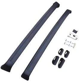 Voiture Barres Toit pour Tesla pour Modèle Y pour Modèle 3 2023 Mise À Niveau Barres Transversales Galerie Toit avec Serrures Antivol Porte-Bagages Aluminium Support Toit Porte-Bagages Barres Toit(3)