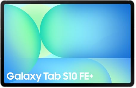 Samsung Galaxy S10 FE+ Android Tablet, Wifi, 256GB Storage, 8GB Memory, 13.1 Display, S Pen included, Long lasting Battery, Grey, 3 Year Extended Warranty (UK Version)