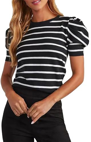 Cocila Top Corto Donna Offerta Magliett Sposa Offerta Blusa Donna Elegante Curvy XXXL T Shirts Sportive Cotone Bianca Neonata Top Polo Turchese in Saldo Camicia Rossa Sanitaria Bottoni Rosa Cipria