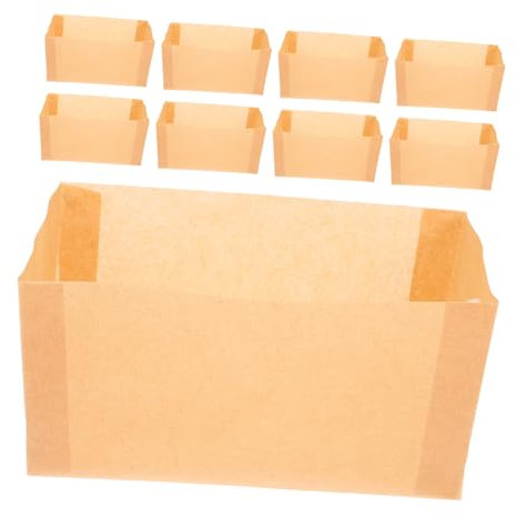BESTOYARD 50pezzi Stampo Per Pane e Dolci Carta Da Forno Antiaderente Usa e Getta Per Cottura Forno e Congelatore Per Festività e Cucina Domestica