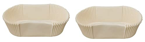 Xnuiasqe 160 Pack Greaseproof Loaf Tin Liners Straight Edge Baking Parchment Paper Non Stick Cake Pans Cake Tin Liner