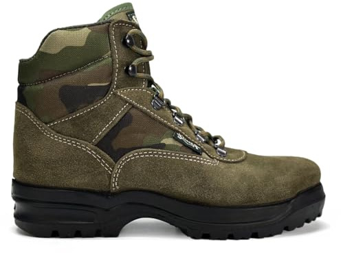 SEGARRA 4050 Bota Trekking Camuflaje (Camuflaje, Único, Sistema tallas calzado EU, Adulto, Hombre, Números, mediano, 40)