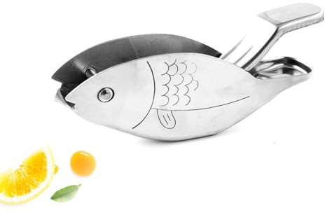 WIIYENA Presse-agrumes manuel en acier inoxydable 304 pour cuisine, maison et voyage, presse-agrumes portable pour oranges et citrons