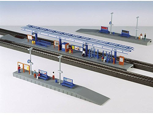 Kibri H0 Modellbahn Bahnsteig Bahnsteig Sulzburg C-Gleis für Erwachsene