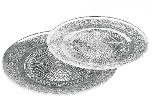 Teller Relief, 2 tlg., Set 2