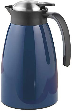 Esmeyer Isolierkanne, Edelstahl, Blau, 1,5 Liter