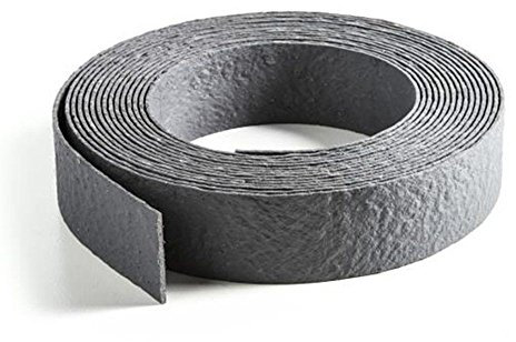 Ecolat Rasenkante aufgerollt, 25m x 14cm x 0,7cm, in grau, Beeteinfassung aus 100 % recyceltem Kunststoff
