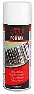 POLITAK - colla spray multiuso ad alta adesività e tenuta 400 ml SCV
