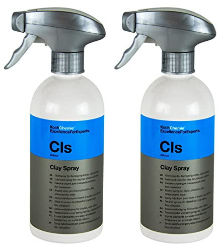 Koch Chemie CLS Clay Spray lubrificante per plastilina detergente, senza olio di silicone, 500 ml