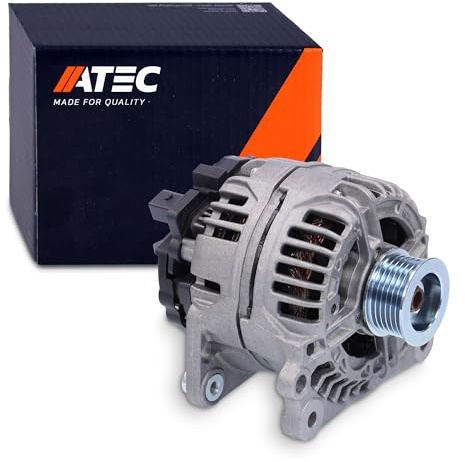 ATEC Germany 1x alternatore 14V 70A Compatibile con SEAT CORDOBA, IBIZA (6L1) (6J1, 6P5), SKODA FABIA 1, FABIA 2, ROOMSTER (5J7), VW FOX (5Z1, 5Z3, 5Z4), POLO (9N_, 9A_)
