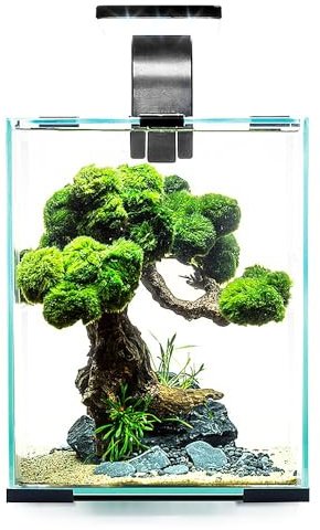 Aquael 122980 Shrimp Set Day&Night 30, schwarz, 6.05 kg, 30 Liter