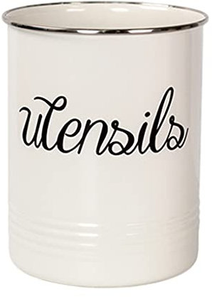 Tubayia Contenedor de utensilios de cocina, cubo de almacenamiento, accesorio de encimera